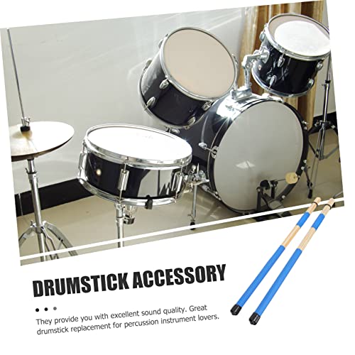 Baquetas profesionales de madera Vaguelly, paquete de 19 unidades, hechas de bambú, para instrumentos de percusión, accesorios duraderos y antideslizantes para bateristas miniatura 7