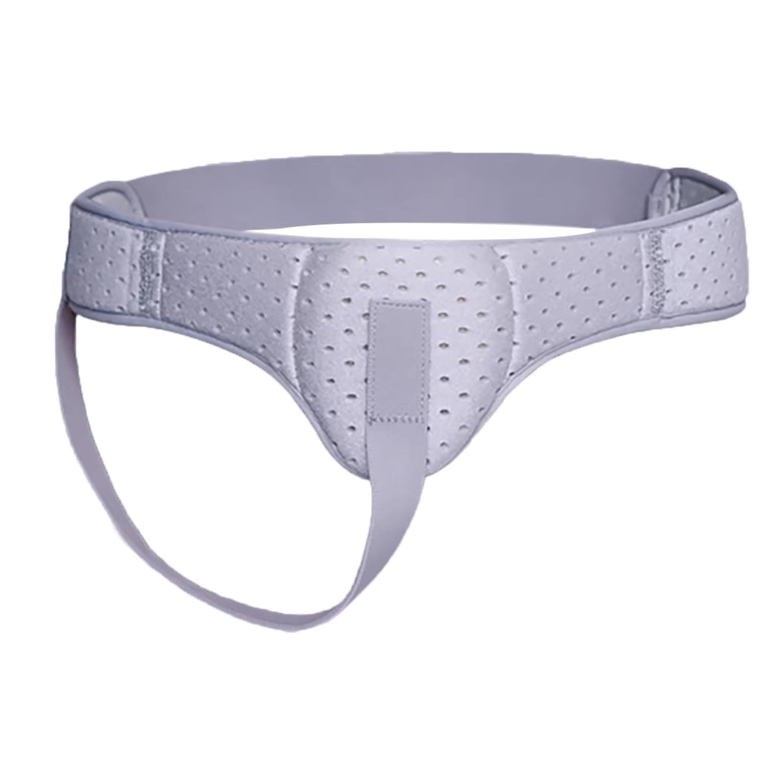 Pain Relief Hernia Belt with 2 Removable Compression Pads for Men, Women, Hernia Support Unilateral, Left and Right Universal(Gray,X-Large)