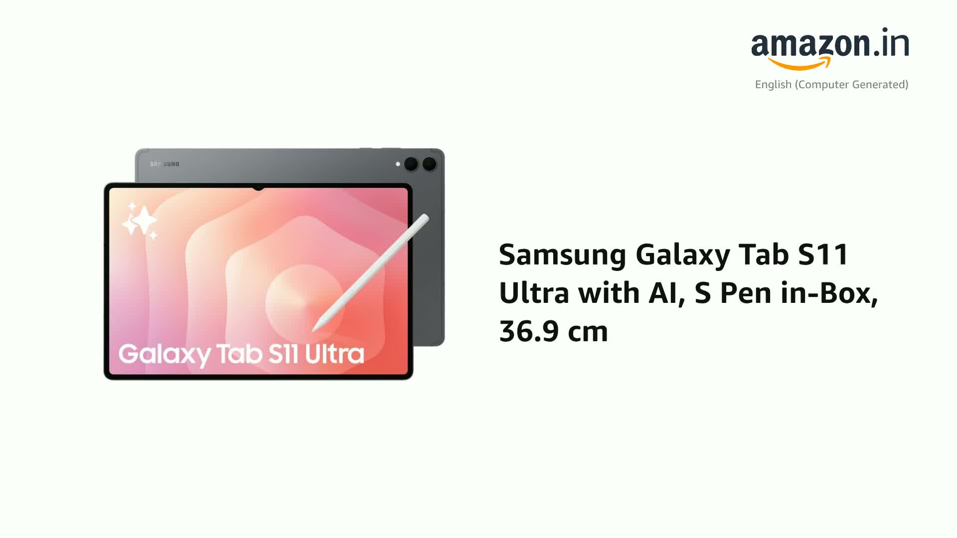 Samsung Galaxy Tab S11 Ultra Tablet with AI