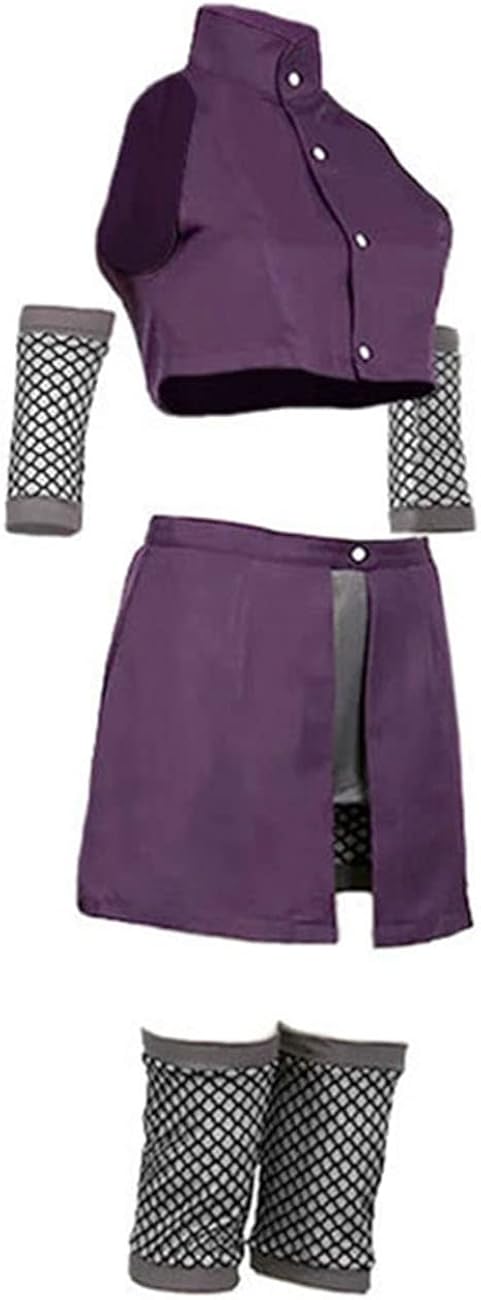 Vista 3 de YZGAH Disfraz de anime Yamanaka Ino para cosplay, conjunto completo de disfraz de Halloween