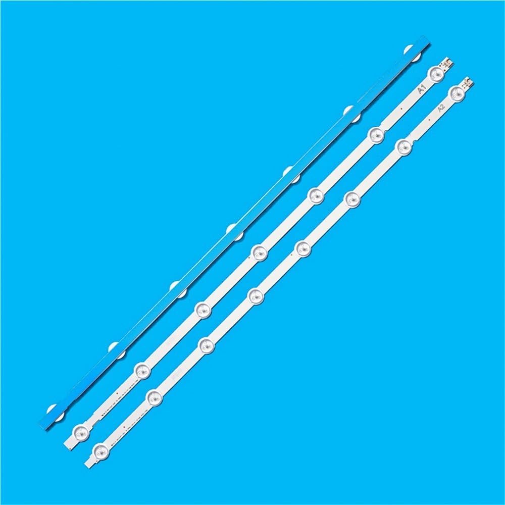 Backlight Compatible with 32" TV 32LN540U-ZA 32LN5700 32LN513V LC320DUE LC320DXE SF A1 A2 32LN/32LA Replacement Spare Parts(1 Set - 3 Pcs)