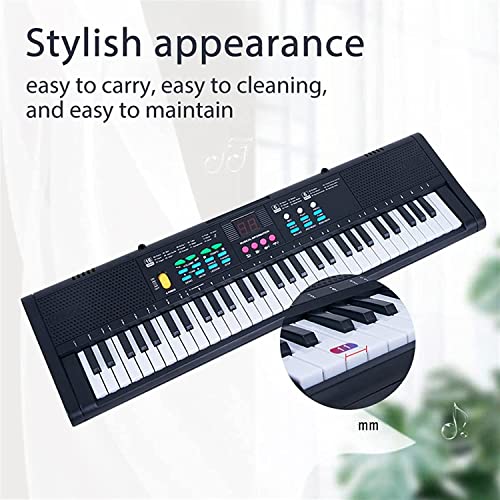 WKLIANGYUANPING Clavier de Piano 61 Touches numériques électrique Piano Clavier de Musique électrique multifonctionnelle… - Les Beatles, Paul McCartney, John Lennon, RIngo Starr, George Harrison WKLIANGYUANPING Clavier de Piano 61 Touches numériques électrique Piano Clavier de Musique électrique multifonctionnelle… – Image 5