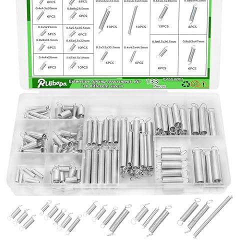Ruibapa 133 PCS Extension Spring Kit Cover