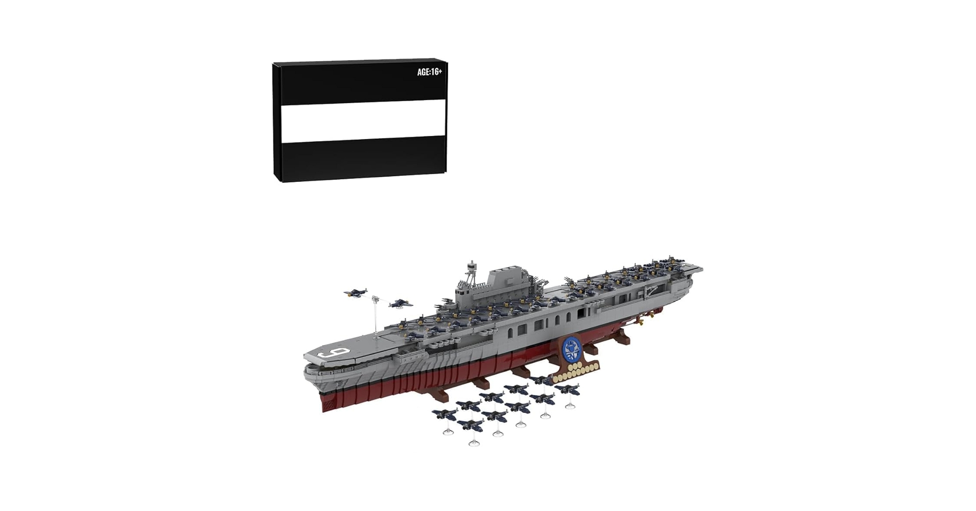 Amazon.co.jp: BrickCraftWorks 軍用戦艦モデルブロックセット
