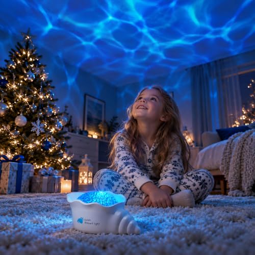 Ocean Projector Light for Room Decor, Cordless Shower Lamp Wave Lighting - image 7
