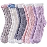 Womens Socks (6 Pairs Solid Color A)