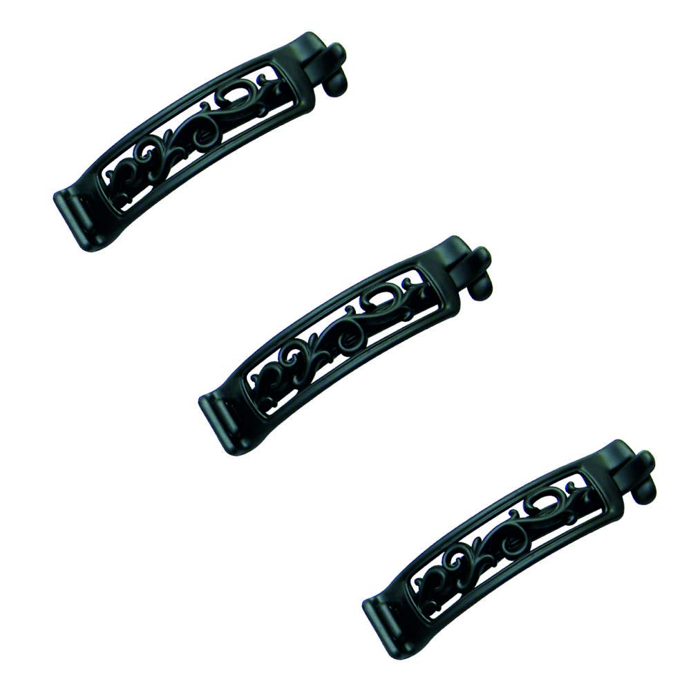 WESTEND Banana Hair Clip For Women Set of 3 Black 521 (B08CZQVW94) Amazon Price History, Amazon Price Tracker