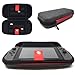 Produktbild CAPCY Premium Case Schutz Tasche für Nintendo Switch mit Stoffbezug, Spiele und Zubehör