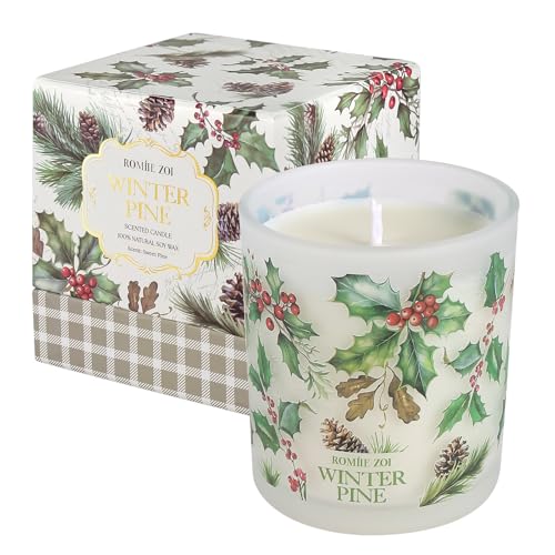 ROMIIE ZOI Christmas Scented Jar Candle - 6oz Soy...