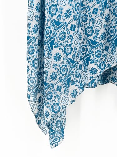 Image of Spicy Sandia Kimonos for Women Floral Beach Cover Up Loose Swimsuit Bathing Suit Coverup Cardigan for Summer Swimwear