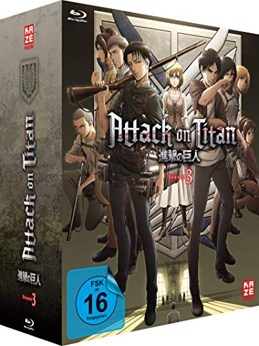 Attack on Titan - Staffel 3 - Vol.1 - [Blu-ray] mit Sammelschuber