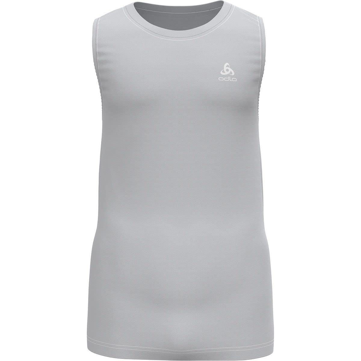 Odlo Men's Short-Sleeved Active F-Dry Light I Functional Shirt I Functional Underwear Singlet Sports Undershirt I Men White