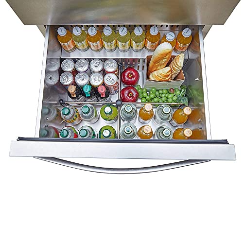 Hck Outdoor Refrigerator 156 Can Beverage Fridge With Solid Door And Lock For Wine Or Soda Beer thumb #5