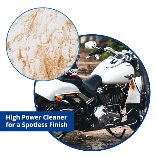 Image of Shinykings Motorcycle Cleaner Wash&Shine 66 | WATERLESS BIke Wash with Ultra Shine Finish | Powerful Motorcycle Detailing Spray for All Surfaces | Bike Cleaner California | 16fl.oz