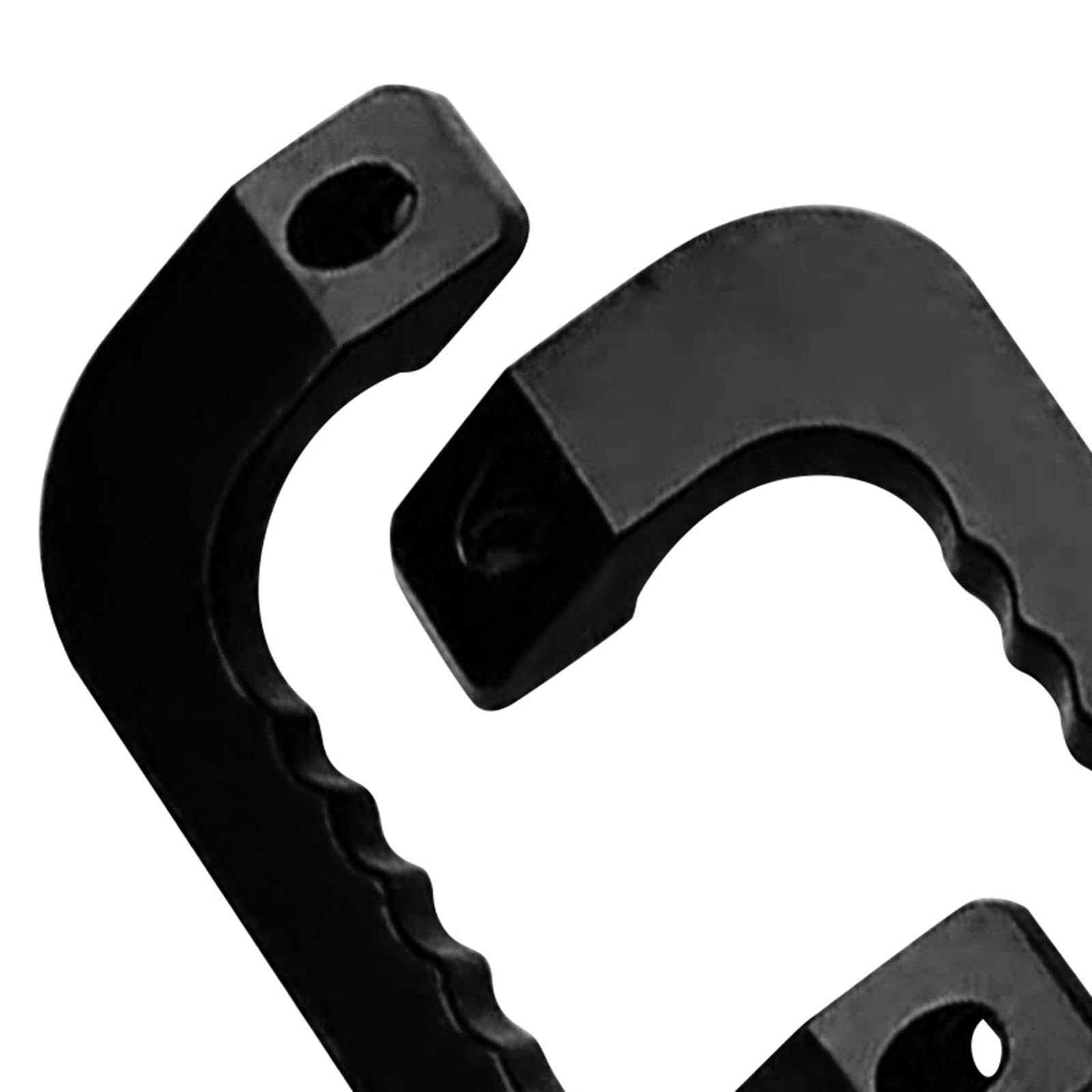 Haltegriff für den Dachgriff, hochwertiger, robuster Aluminiumlegierung für LKW-Ladungsanhänger-Ersatzteile, Auto-Innenraum, Billet-Haltegriff, Schwarz