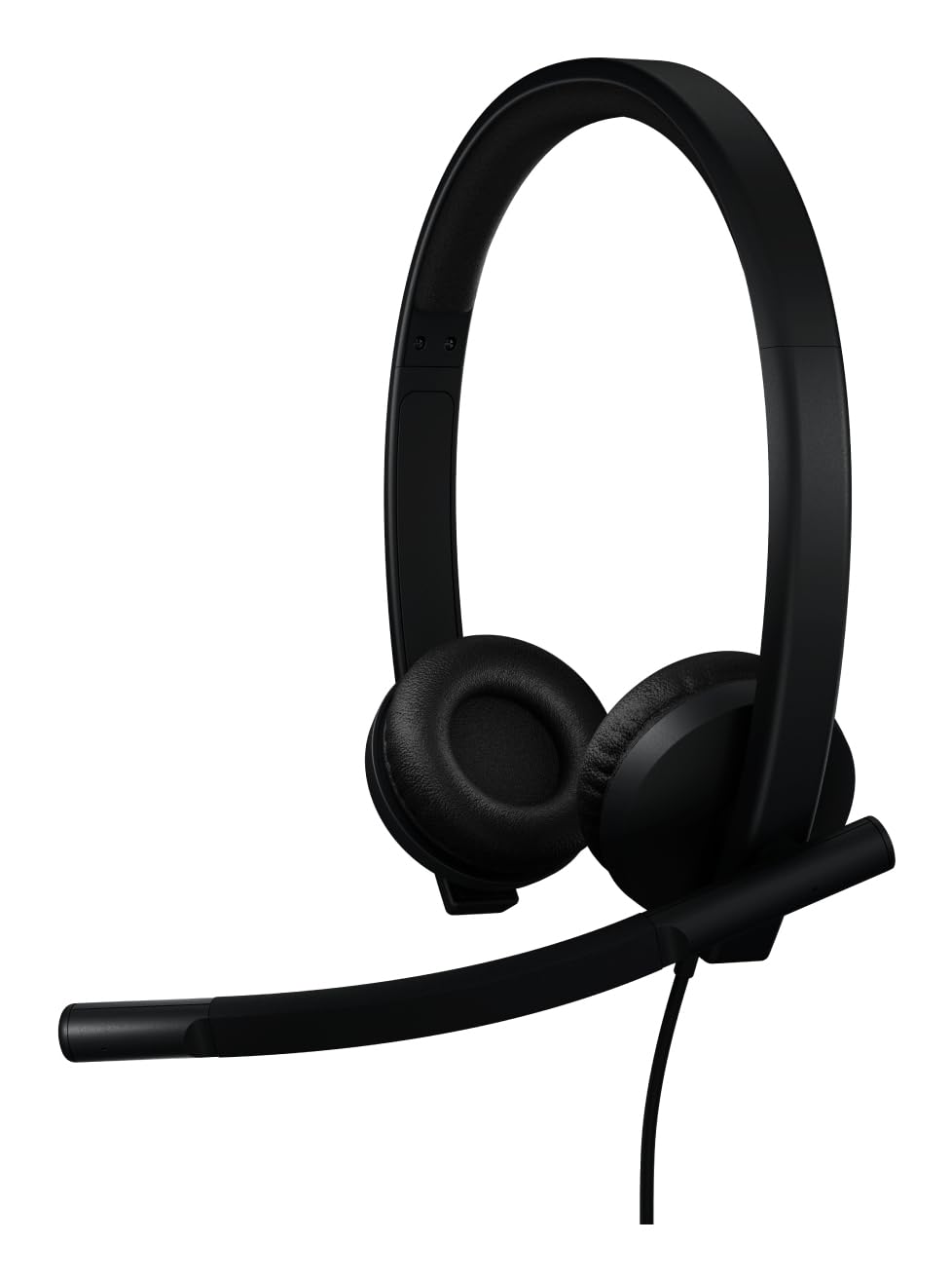 Logitech H570e Zestaw słuchawkowy USB z mikrofonem do komputerów PC i Mac, przewodowy zestaw słuchawkowy USB-A z dźwiękiem stereo, mikrofonami z redukcją szumów i kontrolkami liniowymi, certyfikowany