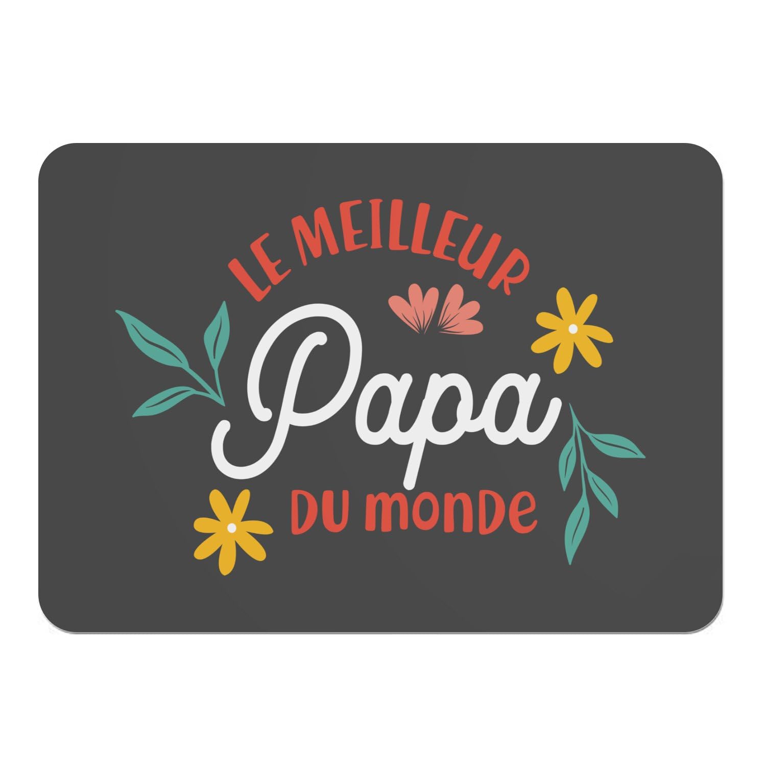Napperons en liège noir grand format lot de 4 haut de gamme papa