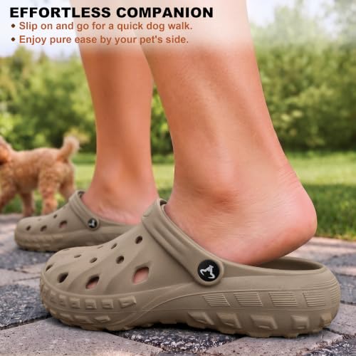 Image of KEMISANT Cushioned Clogs Mules for Men Garden Beach Water Fun-Lightweight | EVA Cushioned Footbed| Arch Support | Slip-resistant | Unisex