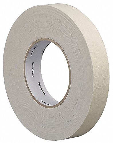 Cloth Tape, 3/4 in x 60 yd, 10.5 mil, White