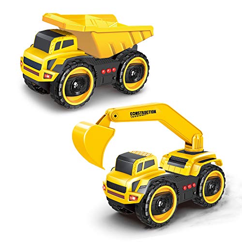 baby 1st - Jeu de 2 Trucks pour Enfants de 2 à 3 Ans et Plus de 2