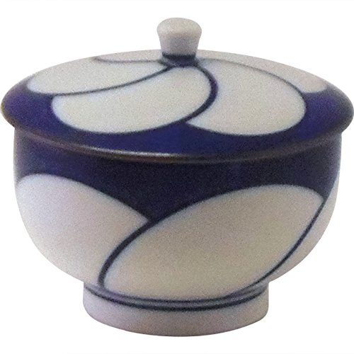Amazon｜白山陶器 汲出(蓋付) 青 (約)φ9×8cm 180ml ねじり梅 波佐見焼