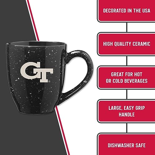 Image of Rico Industries NFL Football 16 oz Team Color Laser Engraved Speckled Ceramic Coffee Mug