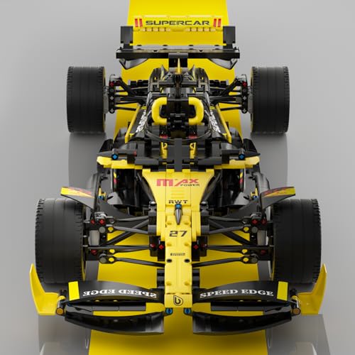 Image of AM24 Formula 1 Racing Car Building Set, 1:8 Scale Collectible Set for Adults, Compatible with Lego,Authentically Detailed Build and Display Model for Home or Office Decor (1650PCS)