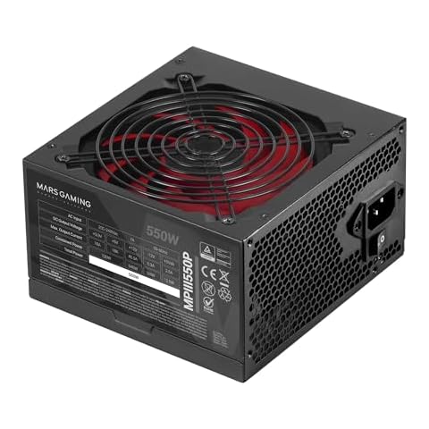 Alimentation Mars Gaming MPIII550P Cover