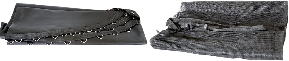 Skywalker Trampolines Round Jump Mat, 12' & 12' Round Enclosure Net