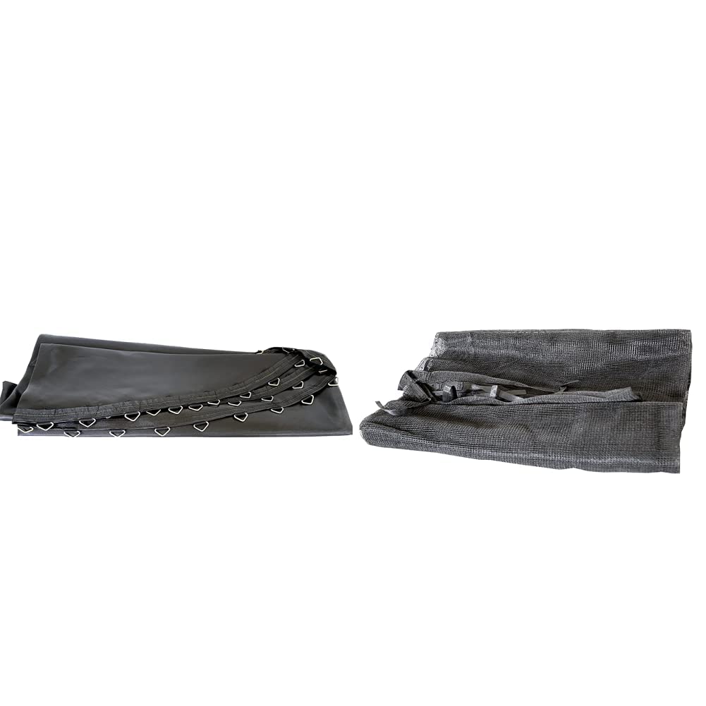 Skywalker Trampolines Round Jump Mat, 12' & 12' Round Enclosure Net