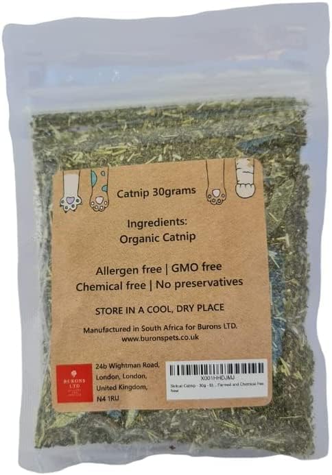 Skitcat Premium quality Catnip - Super strong, Sustainably Farmed and Chemical Free |Cat nip | Cat Toys| Cat Treats