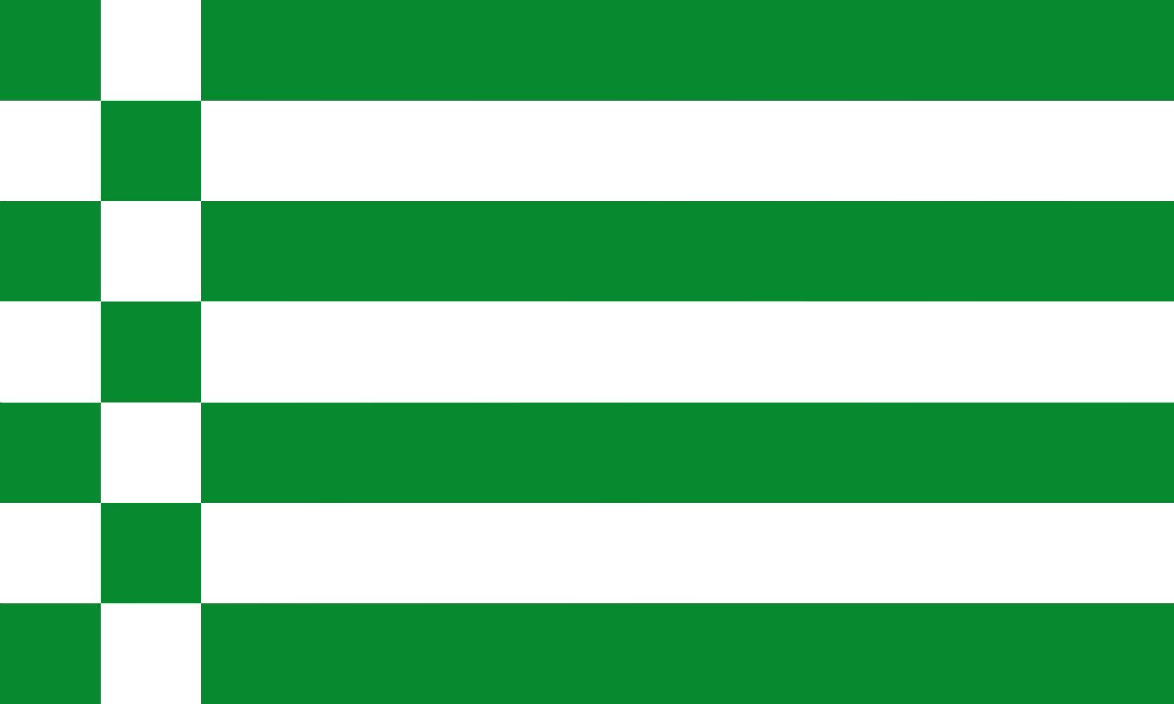 Drapeau Osterholz-Scharmbeck format grand paysage horizontal pour mât