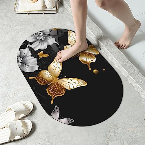 Tapis de bain antidérapant séchage rapide pour sol sec et propre