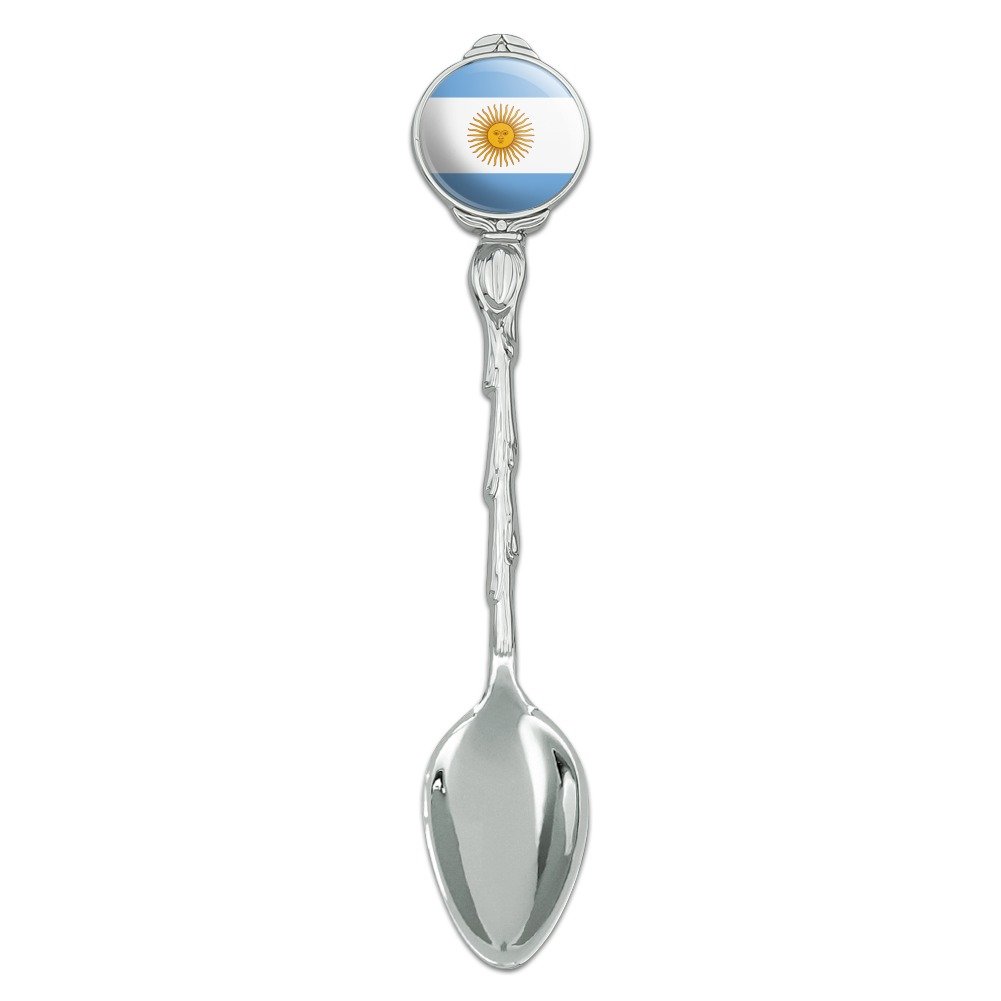 Argentina Country Flag Novelty Collectible Demitasse Tea Coffee Spoon