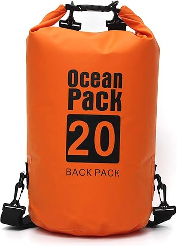Bycc Bynn Bolsa seca impermeable de 5L10L15L20L30L, saco de compresión seca mantiene el equipo seco para kayak, canotaje, rafting, pesca y
