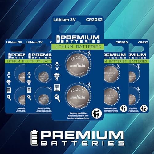 Pilas de botón Premium BR1225 Litio 3V (4 unidades) miniatura 3