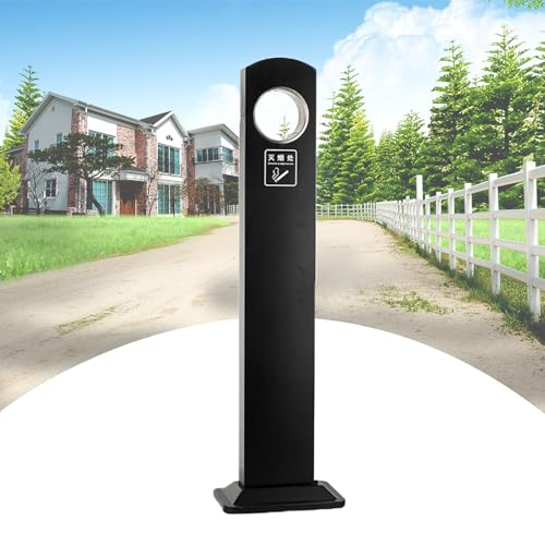Cendrier sur pied de 124 cm extérieur pour terrasse et zone fumeur