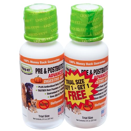 Liquid-Vet K9 Pre & PostBiotic Advanced (Allergy-Friendly Unflavored, 8oz/2Pack) Liquid-Vet K9 Pre & PostBiotic Advanced (Allergy-Friendly Unflavored, 8oz/2Pack)