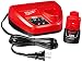 Milwaukee 48-59-2420 M12 2.0 Red Lithium Starter Kit