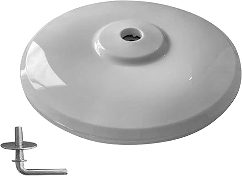 Chasis de ventilador oscilante, base redonda de pie de pie de 15.67 pulgadas de diámetro, base de ventilador de pedestal universal para escritorio,