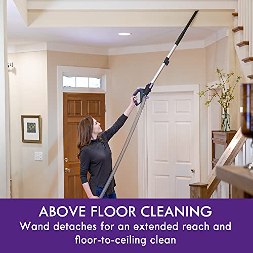 Kenmore Bu4018 Intuition Bagged Upright Vacuum Lift-Up Carpet Cleaner 2-Motor Power Suction With Hepa Filter,3-In-1 Combination, Upholstery Tool For Hardwood Floor, Pet Hair, Purple #TOP4