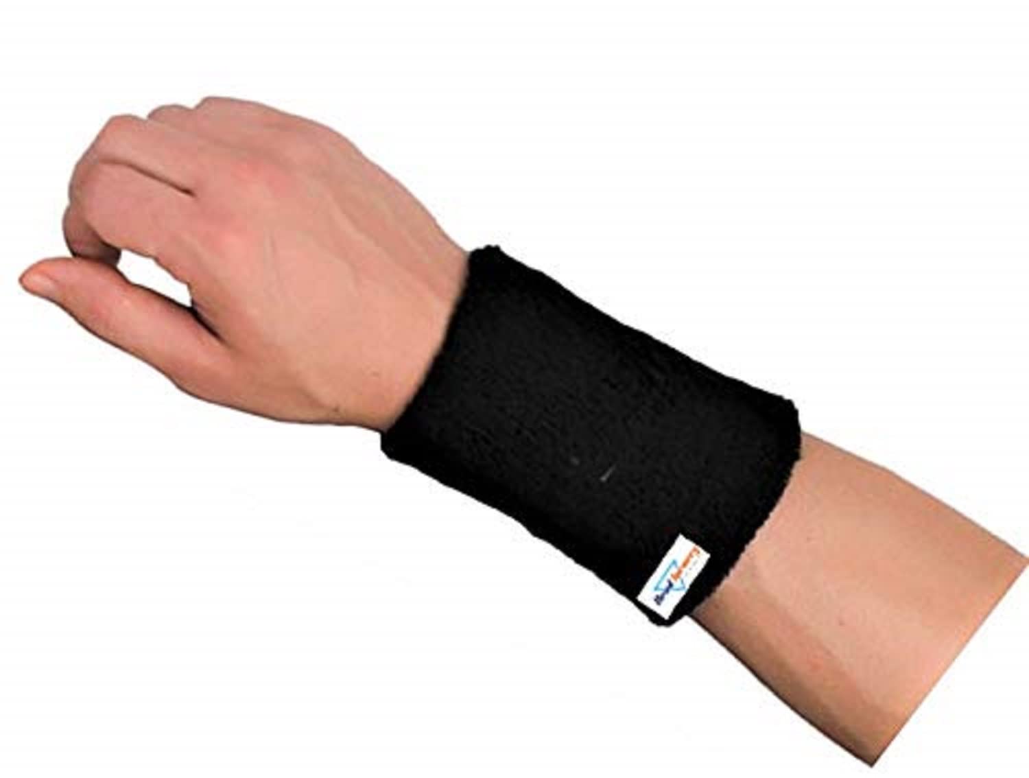 HeadTurners Sweat Band Wrist Band/Wrist Support for Gym, Cricket, Running and Sports Activities 5 inches- (1 pc, Black) (B08JLR6XLL) Amazon Price History, Amazon Price Tracker