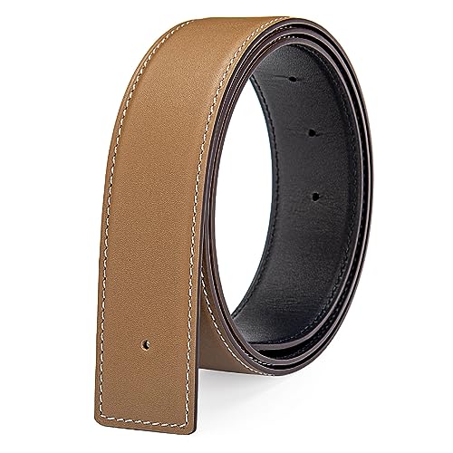Reversible Genuine Leather Belt Replacement Belt Strap Width 38mm/32mm