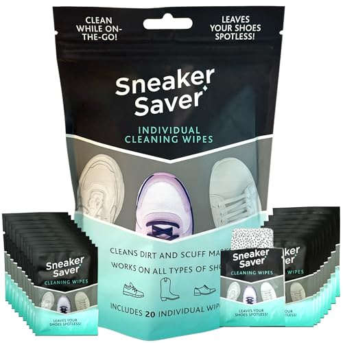 ALAZCO 20 Premium Shoe Cleaning Wipes