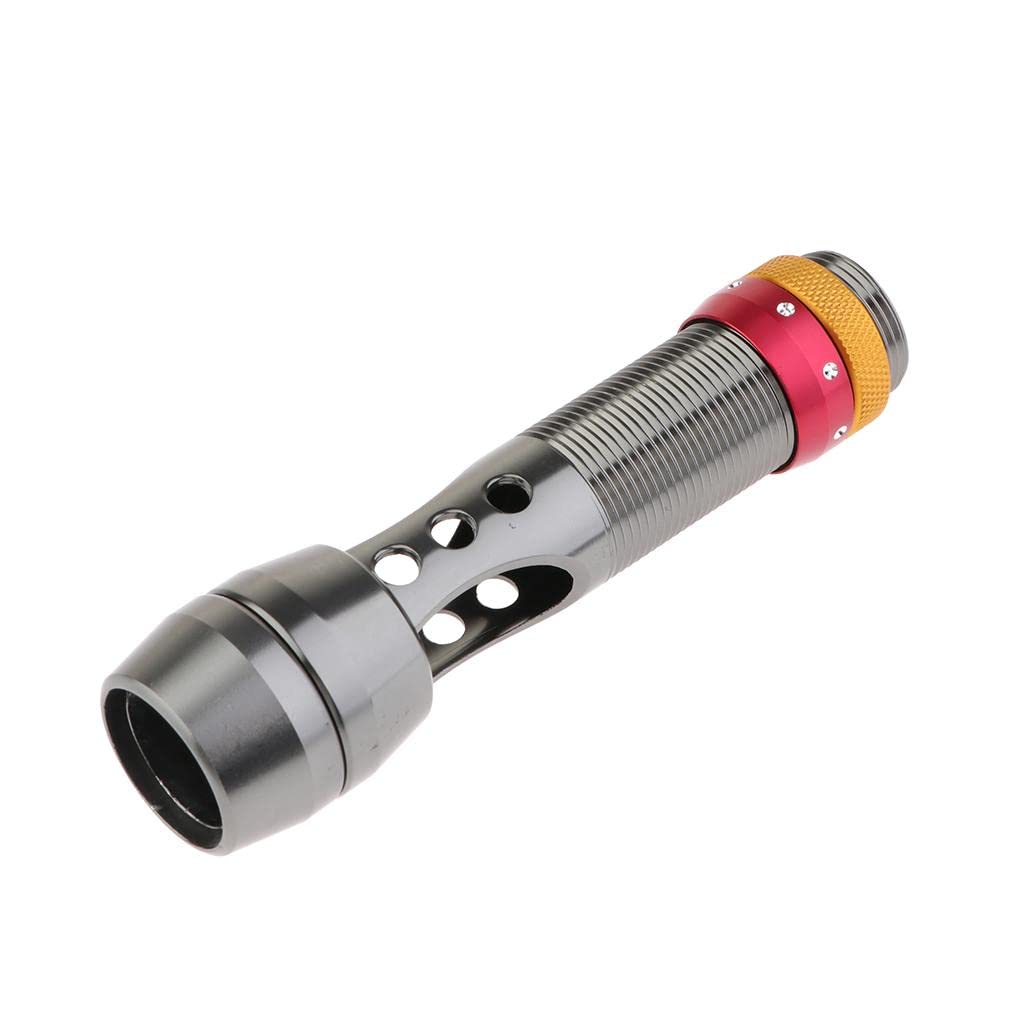 Aluminum Alloy Fishing Reel Seat DIY Handle Fishing Rod Building Repair Kit Casting Rod Reel Seat, B 20.7mm