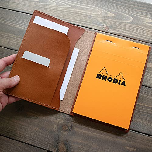 【特価セール】ロディア カバー No.14 サイズ 本革 (日本製) メモ帳一冊 Amazon.co.jp: ロディア カバー No.14 サイズ 本革 (日本製) メモ帳一