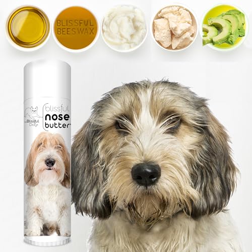 Image of The Blissful Dog Petit Basset Griffon Unscented Nose Butter - Dog Nose Butter, 0.50 Ounce