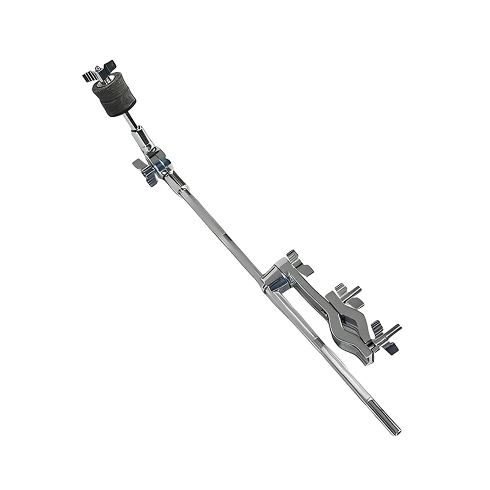 F Fityle Bras de Cymbale Robuste avec Pince de Fixation Renforcée, Support Universel en Alliage d'Aluminium, Résistant et Polyvalent, Professionnel, Installation Facile, Pied d'Extension Réglable