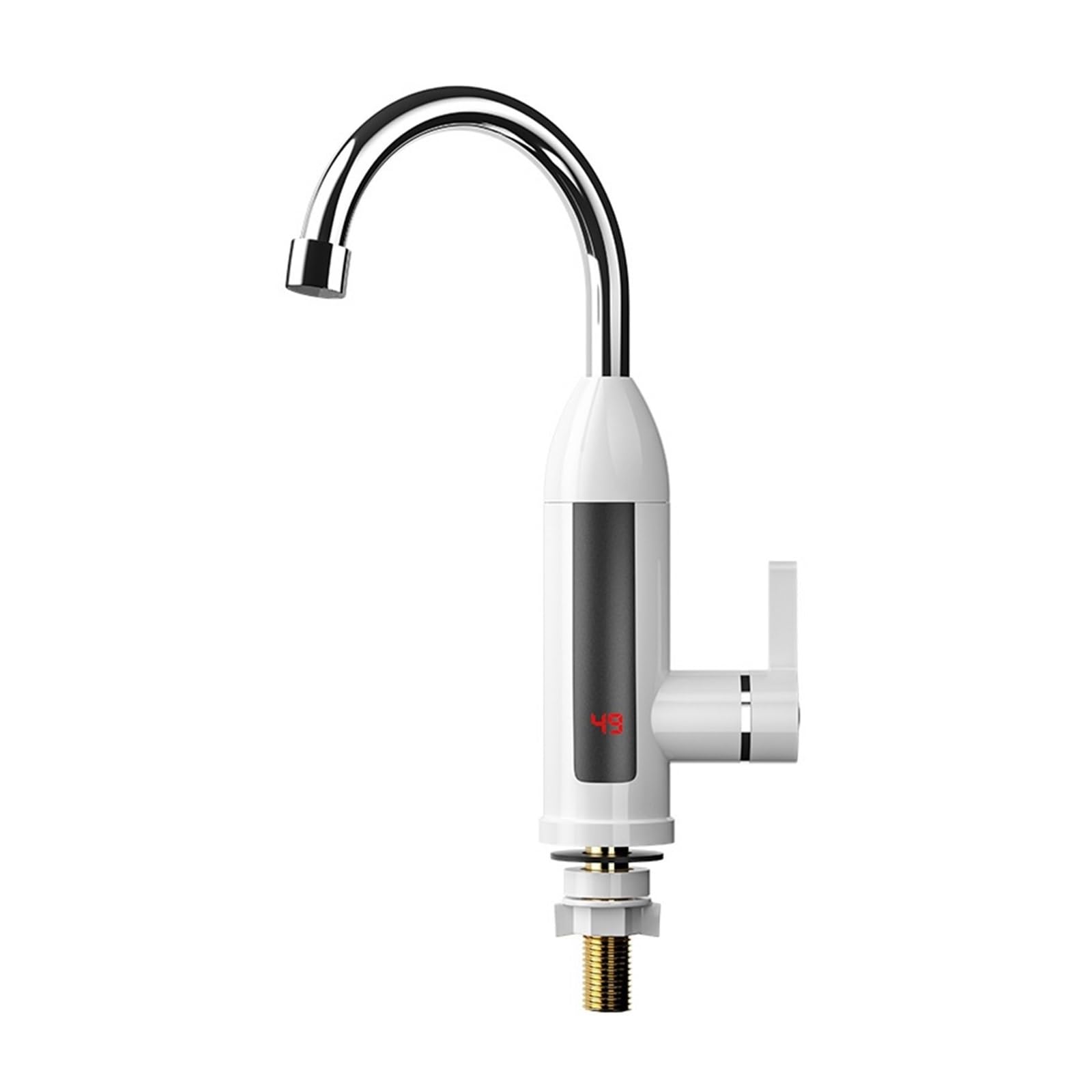 LNHHG Electric Water Heater Kitchen Tap Instant Hot Water Faucet Heater Cold Heating Faucet Tankless Water Heater With LED