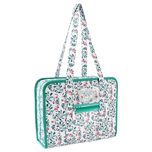 Sac de fil à broder robuste et imperméable avec poches pour maison et voyage